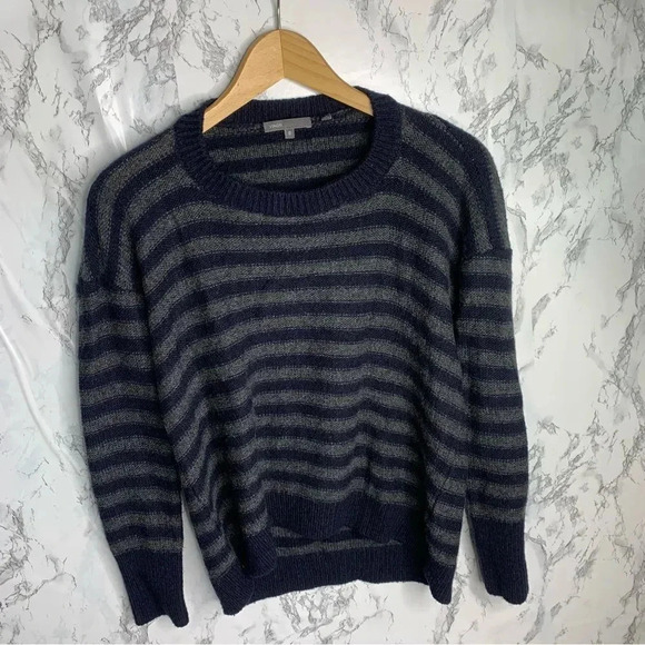 Vince Wool & Camel Blend Slouchy Knit Sweater - Picture 4 of 10